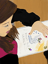 Coloring Outside the Lines by Violet Byerhoff-Fischer