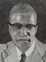 A Tribute to Malcolm X by Cemaya Hill