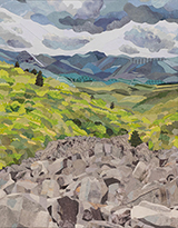 View from Devil's Marbleyard by Maddie Grow