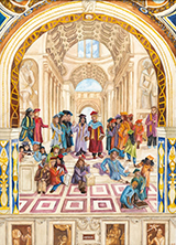 The Modern School of Athens by Aadya Guduru