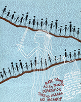 No Human is Illegal by Lindsay Kane