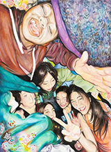 Lockdown Drill Inside a Dorm Closet by Bonnie He