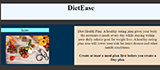 DietEase by by Zhixia Wu, Kunming Liu, Jiayu Guan, and Eason Wang