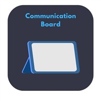 Communication Board by by Sade Lopez