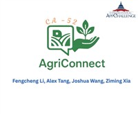 AgriConnect by by Ziming Xia, Alex Tang, Joshua Wang, Fengcheng Li