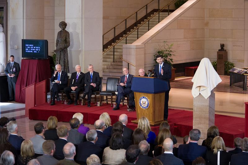 House Speaker Paul Ryan at the podium