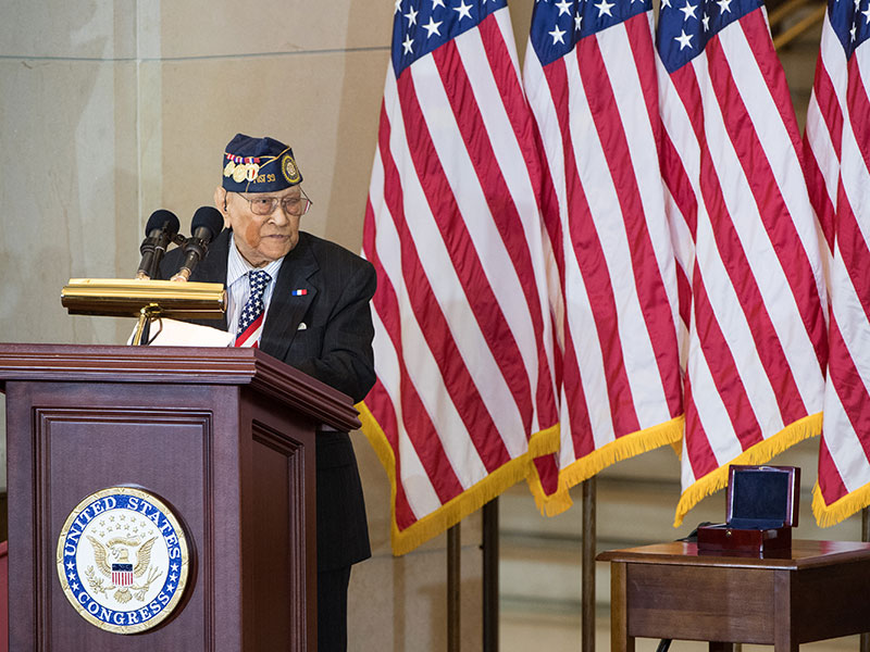 100  year old Filipino World War II veteran Celestina Almeda