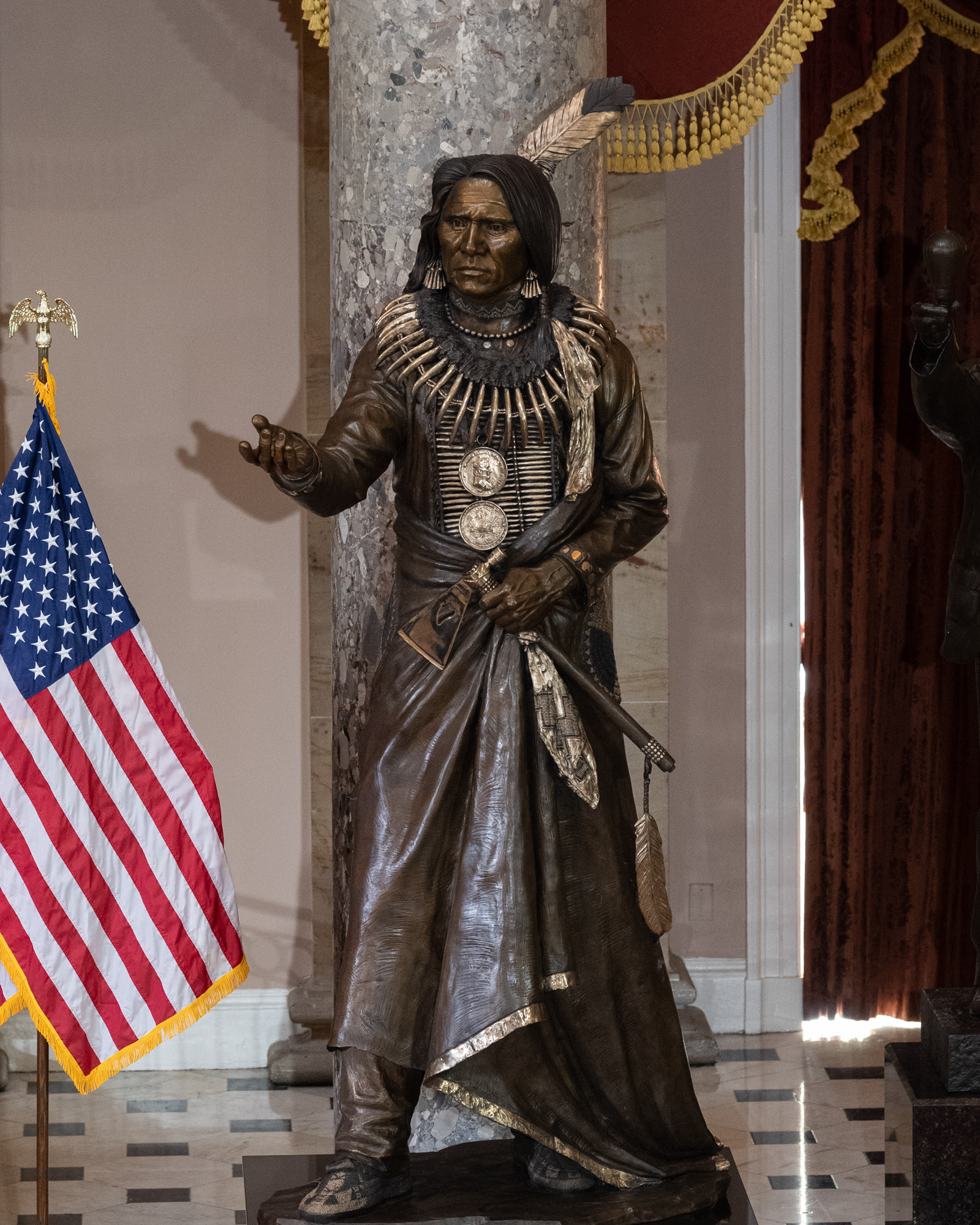 Chief Standing Bear sculpture to be unveiled at U.S. Capitol, Announce