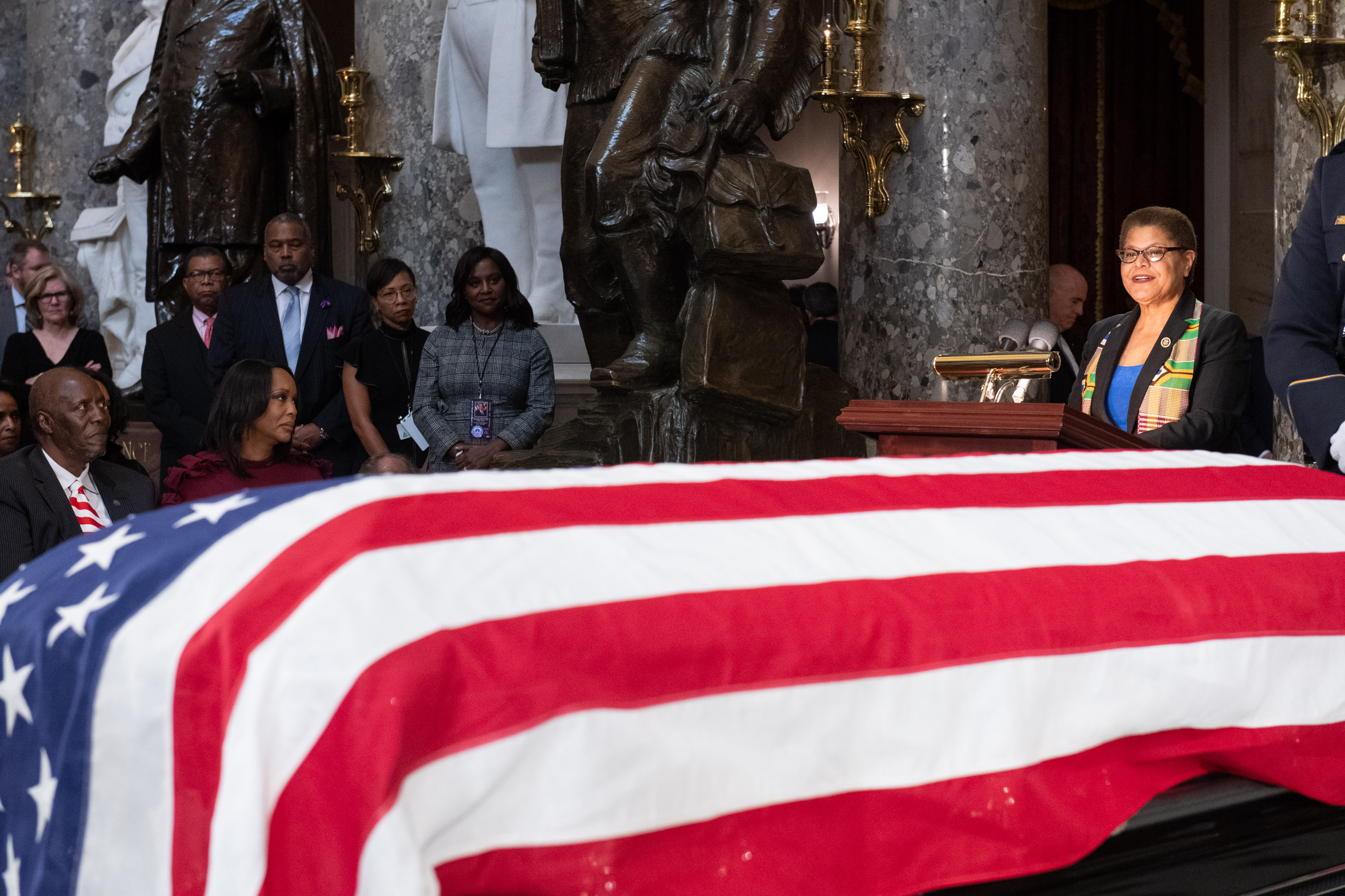 Several Members of the House of Representatives eulogized Rep. Cummings.