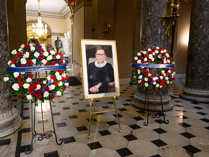 Justice Ginsburg was the first Jewish woman and the second woman ever to serve on the Supreme Court.