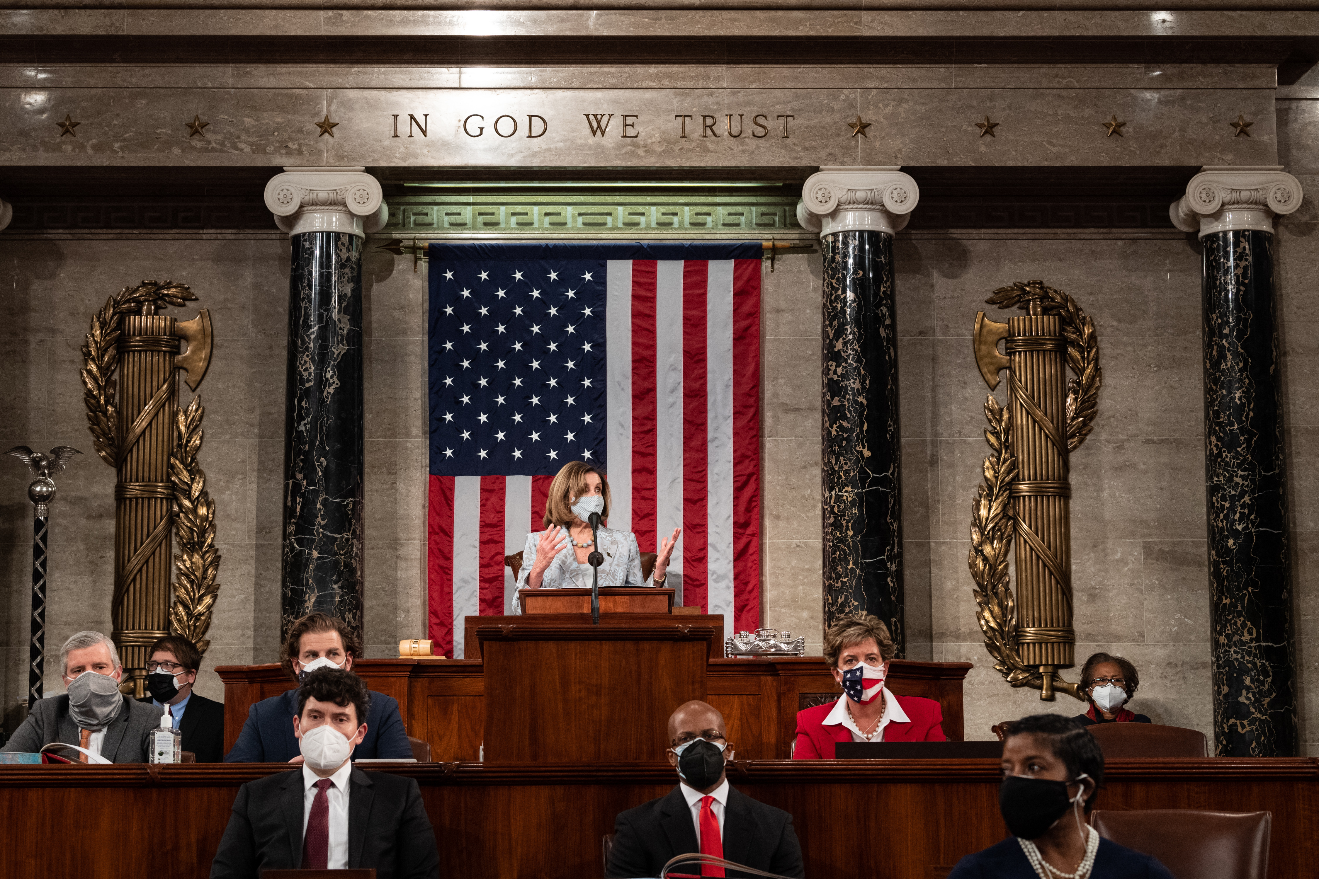 The 117th Congress was gaveled into session on Sunday, January 3, 2021. Photo by Franmarie Metzler.