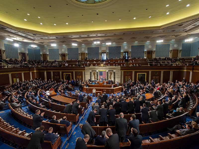 Joint session of Congress for a final tally and certification of Electoral College for the next Pres