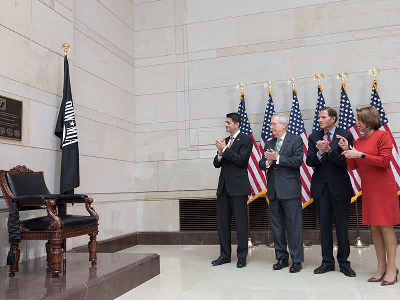 U.S. House of Representatives Speaker Paul Ryan, U.S. Senate Majority Leader Mitch McConnell